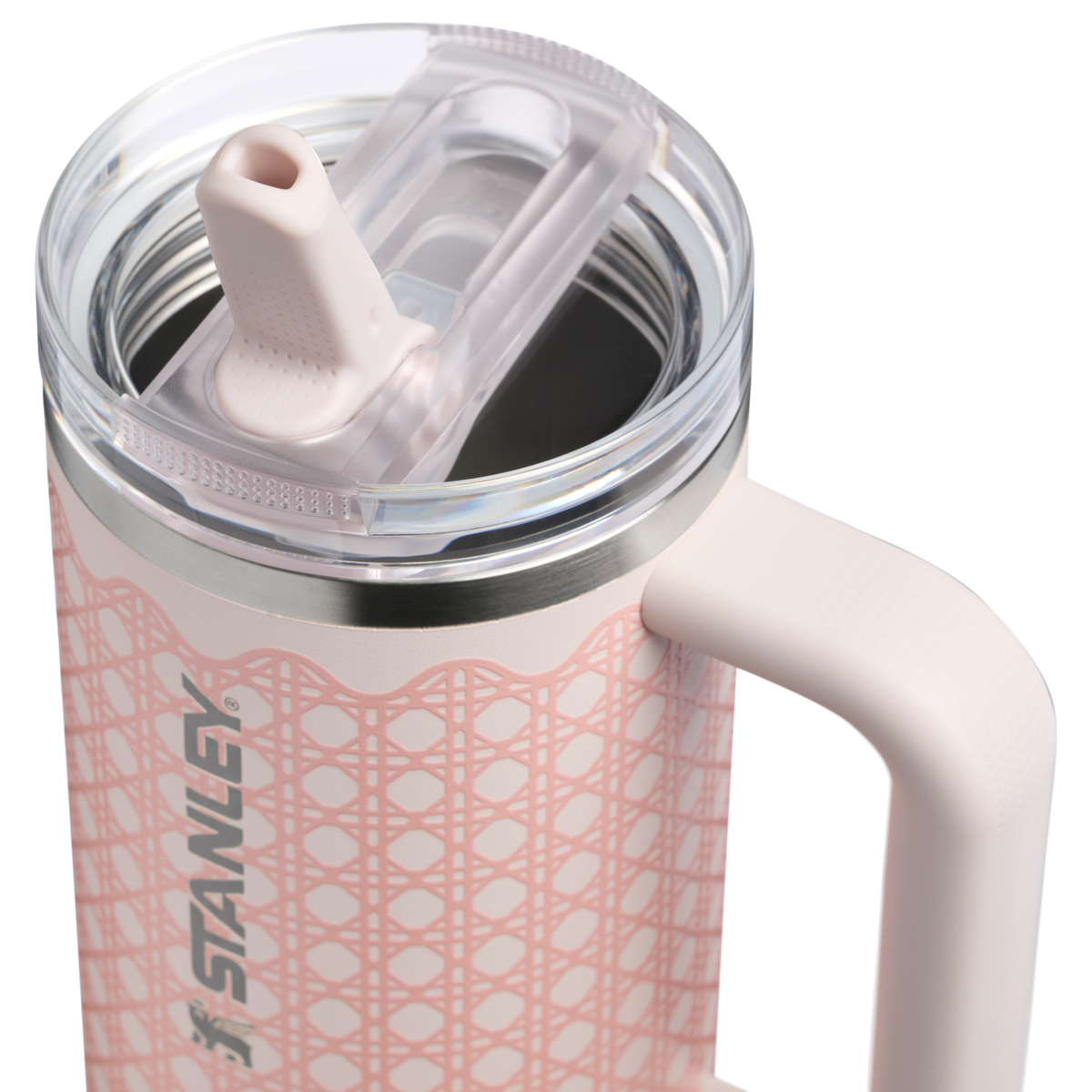 Stanley 1913 Quencher® ProTour Flip Straw Tumbler 0.89L in Rose Quartz Rattan
