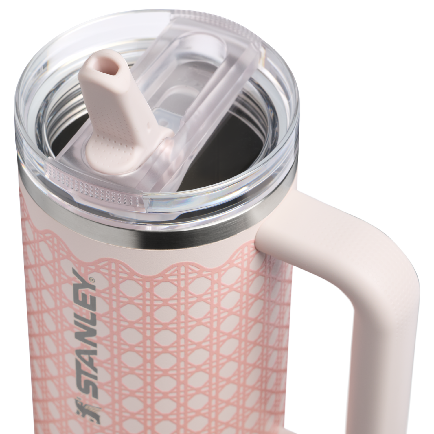 Stanley 1913 Quencher® ProTour Flip Straw Tumbler 0.89L in Rose Quartz Rattan | View 1