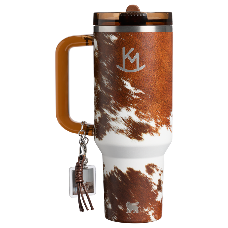 Stanley 1913 Stanley 1913 x Kacey Musgraves Quencher® ProTour Flip Straw Tumbler 1.18L in Kacey Musgraves Rodeo | Back View