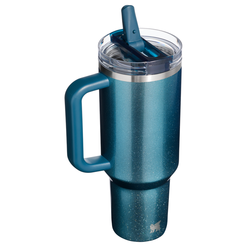 Stanley 1913 Quencher® ProTour Flip Straw Tumbler 1.18L in Ponderosa Shimmer | Back View