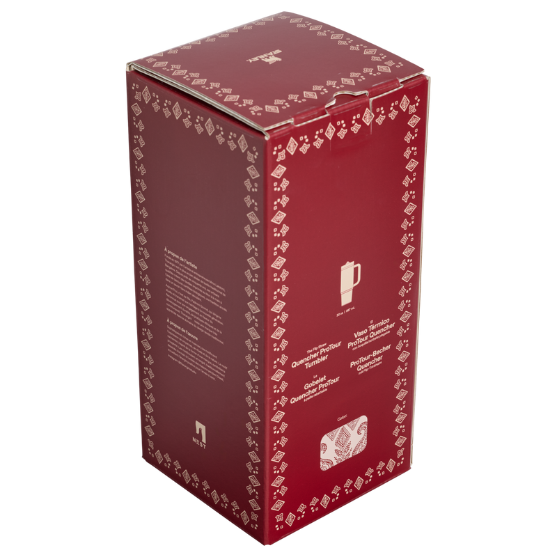 Stanley 1913 Quencher® ProTour Tumbler 0.89L in Deepa Brown Sugar | Back View