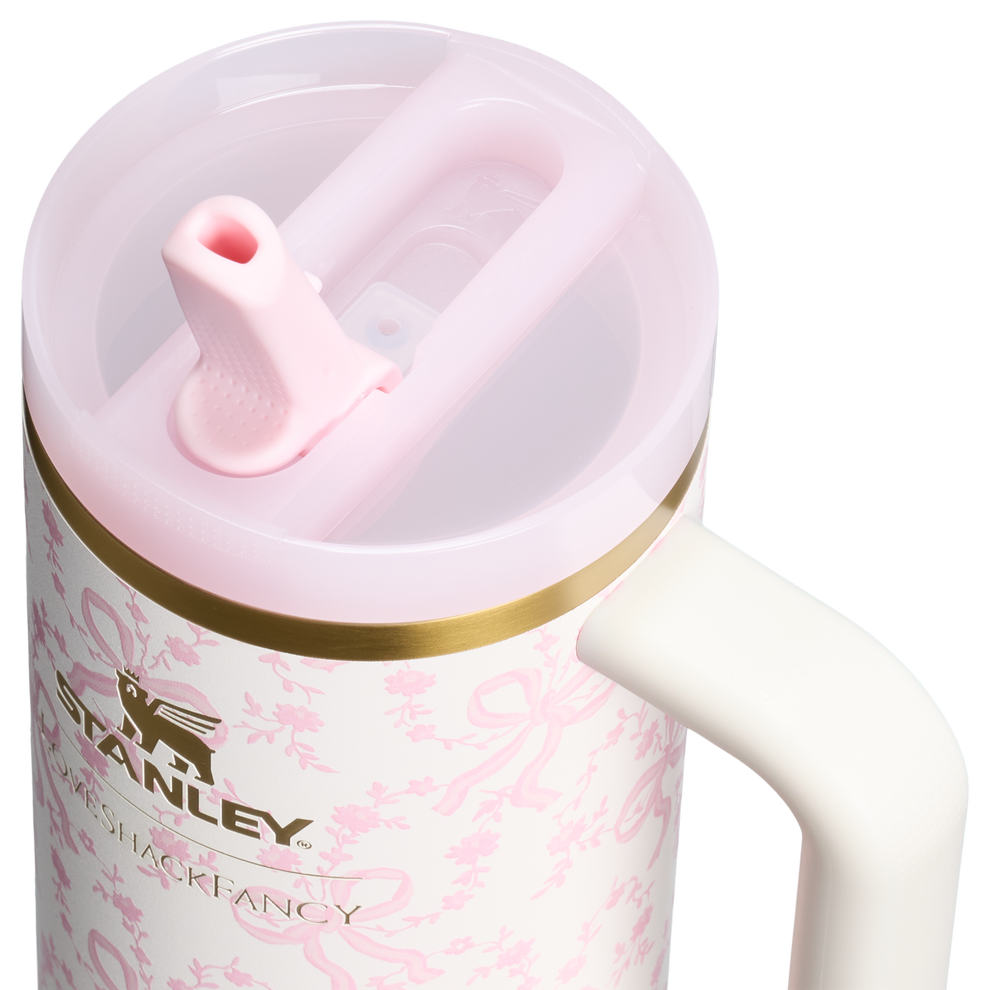 Stanley 1913 Stanley 1913 x LoveShackFancy Quencher® ProTour Tumbler 0.89L in Coquette Bow - Chantilly