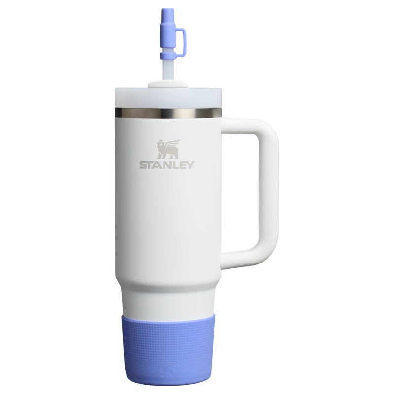 Stanley 1913 Quencher® Boot and Straw Cover Set 0.89L & 0.59L in Hydrangea | Front View