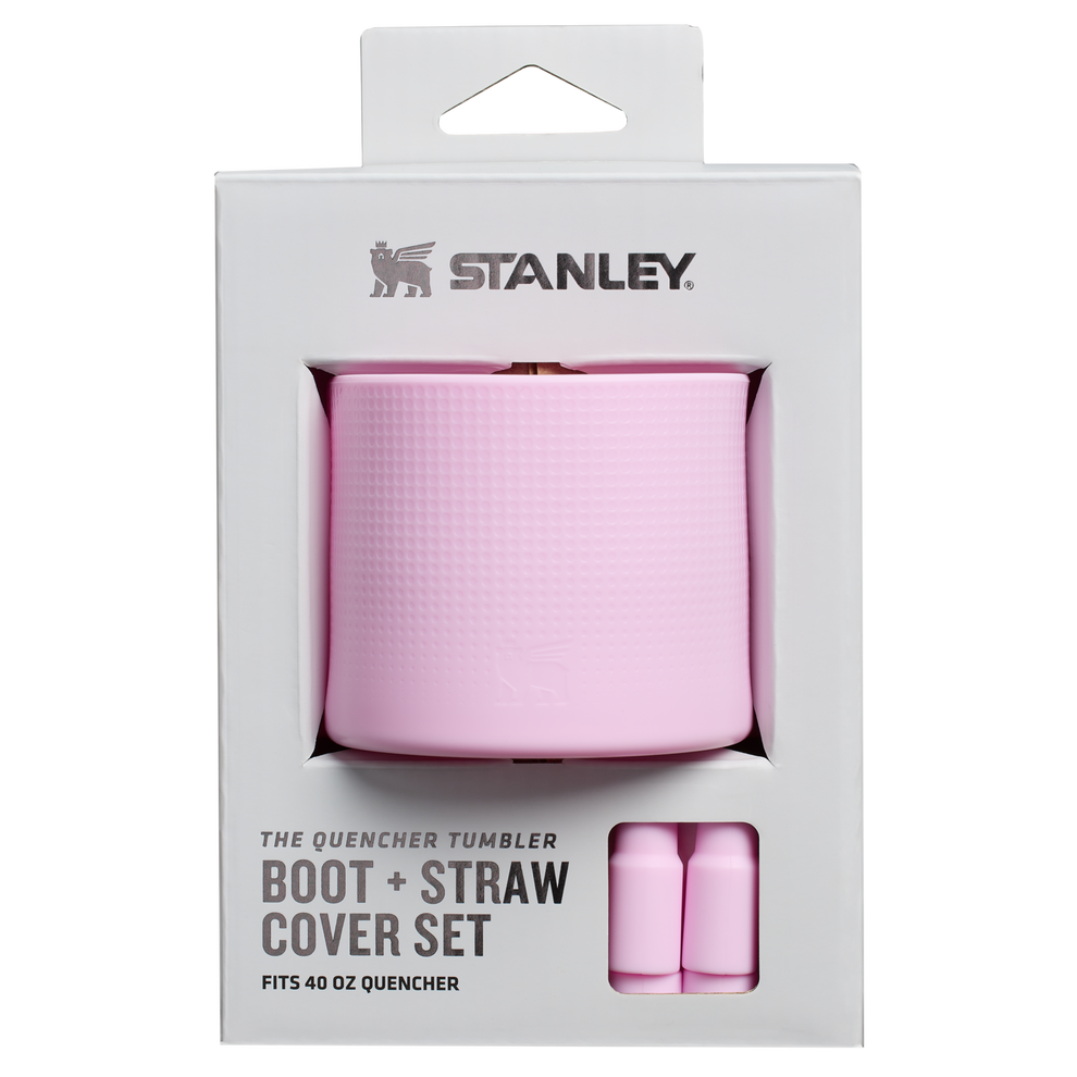 Stanley 1913 Quencher® Boot and Straw Cover Set 1.18L in Cherry Blossom