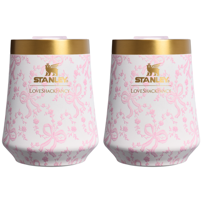 Stanley 1913 x LoveShackFancy Reserve Wine Tumbler Set 2-pack | 0.32L