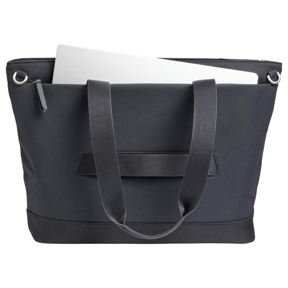 Stanley 1913 Standby Tote 20.6L in Black | Back Pocket View