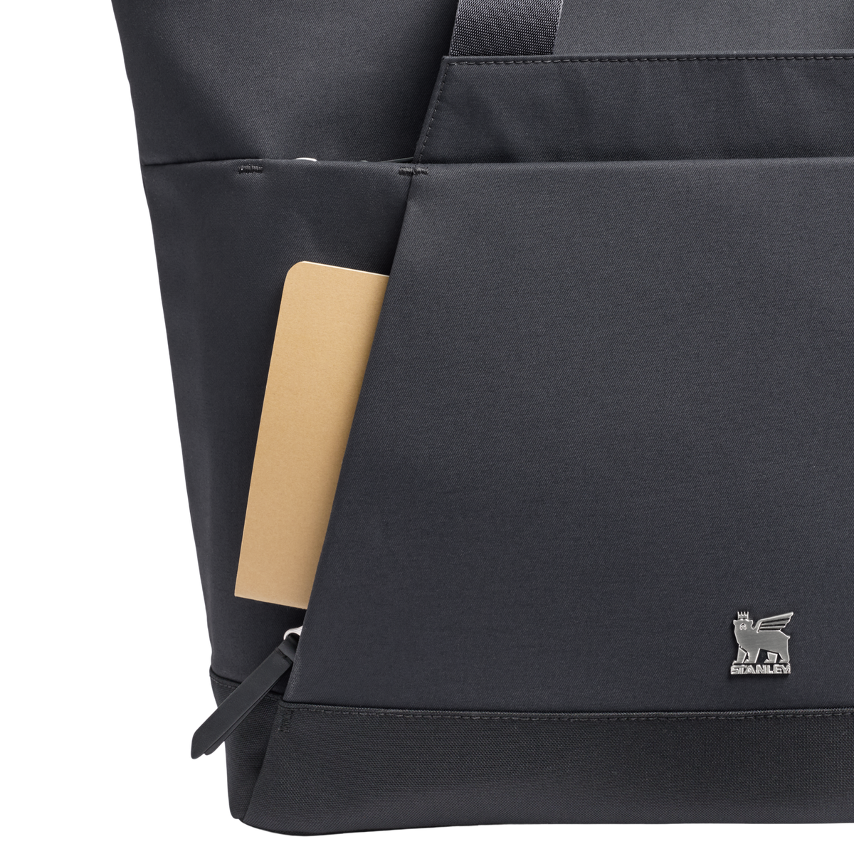 Stanley 1913 Standby Tote 20.6L in Black | Front View