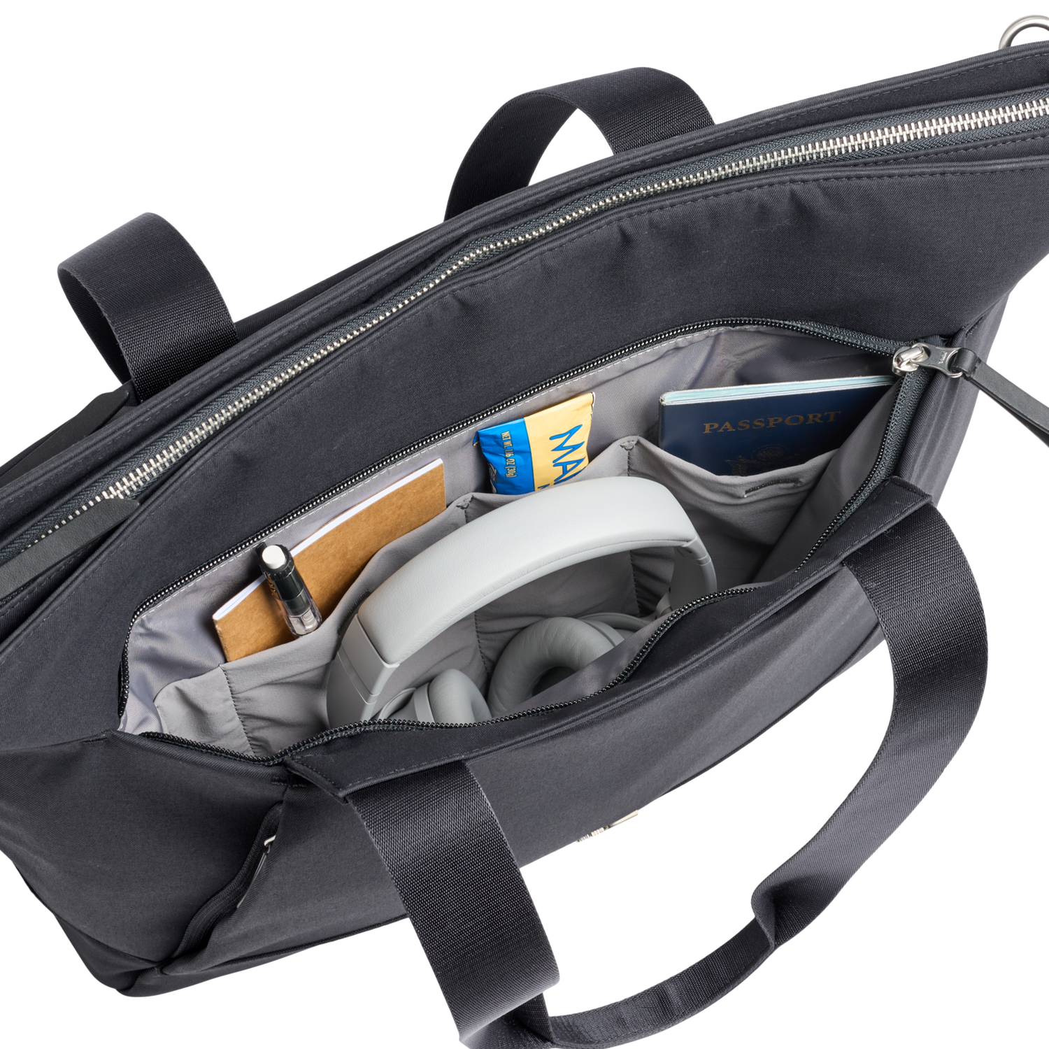 Stanley 1913 Standby Tote 20.6L in Black | Front View