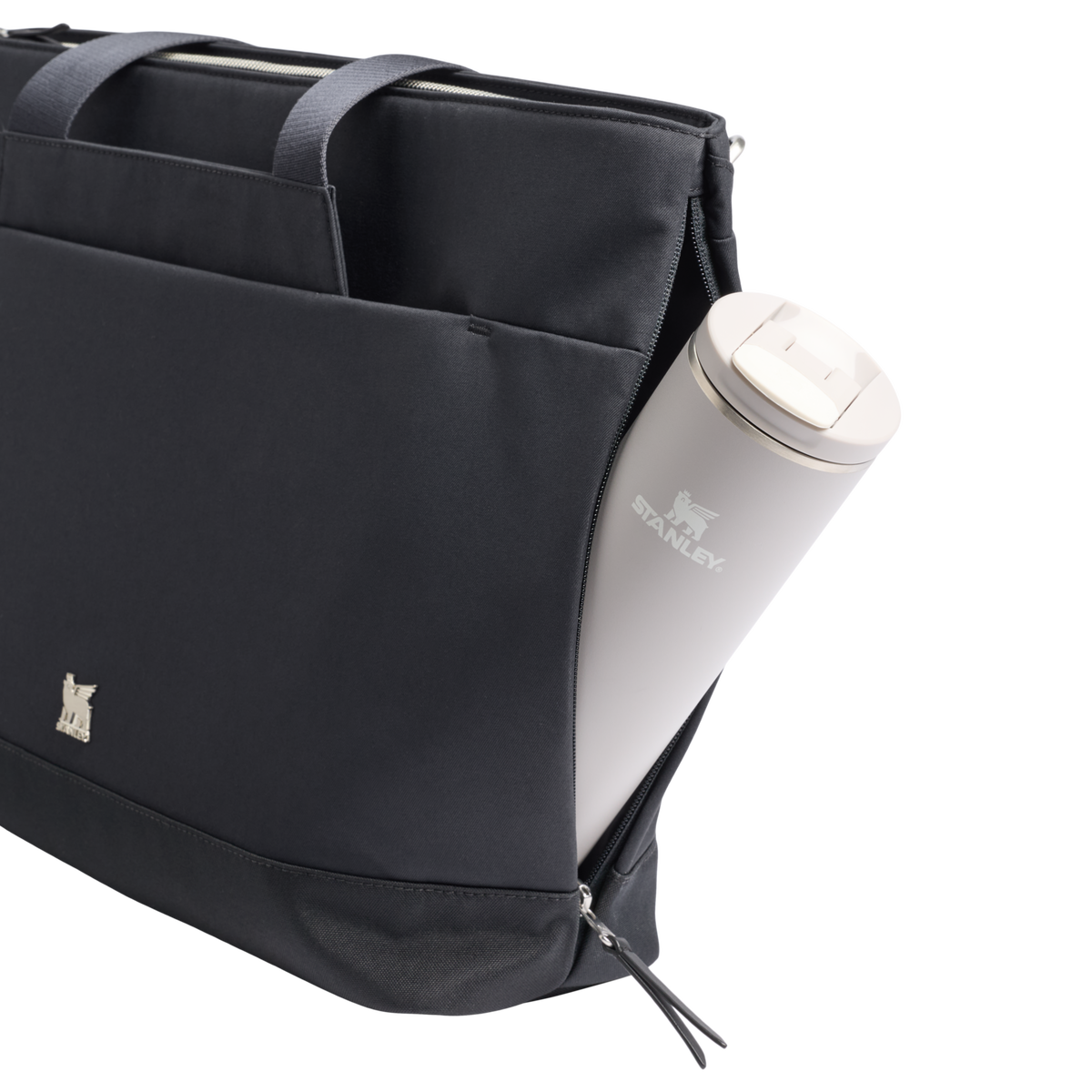 Stanley 1913 Standby Tote 20.6L in Black | Front View