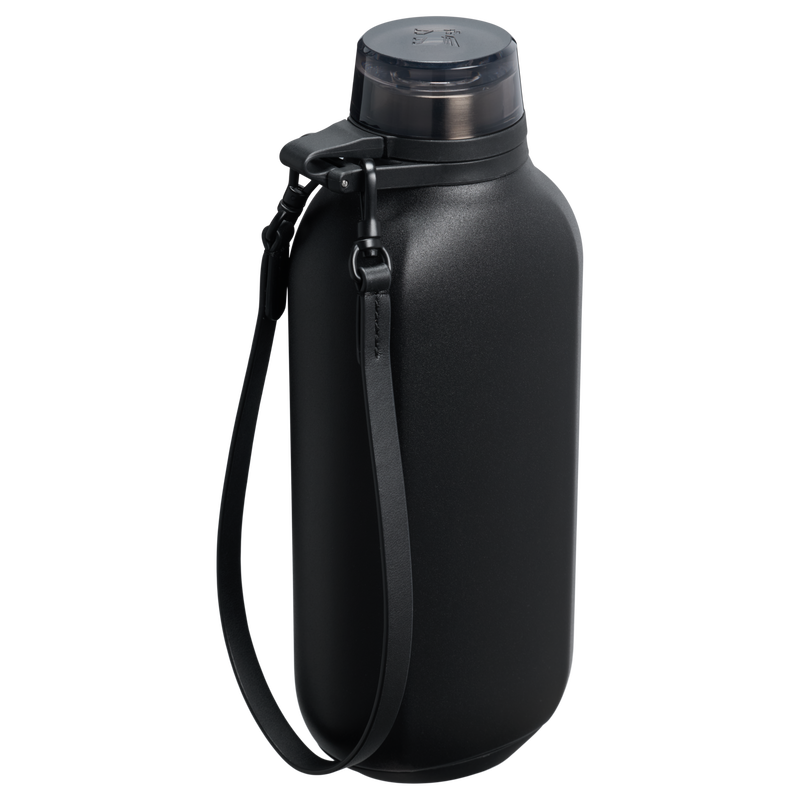 Stanley 1913 Clutch Bottle 0.47L in Black | Back View