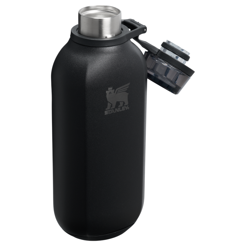 Stanley 1913 Clutch Bottle 0.47L in Black | Open View