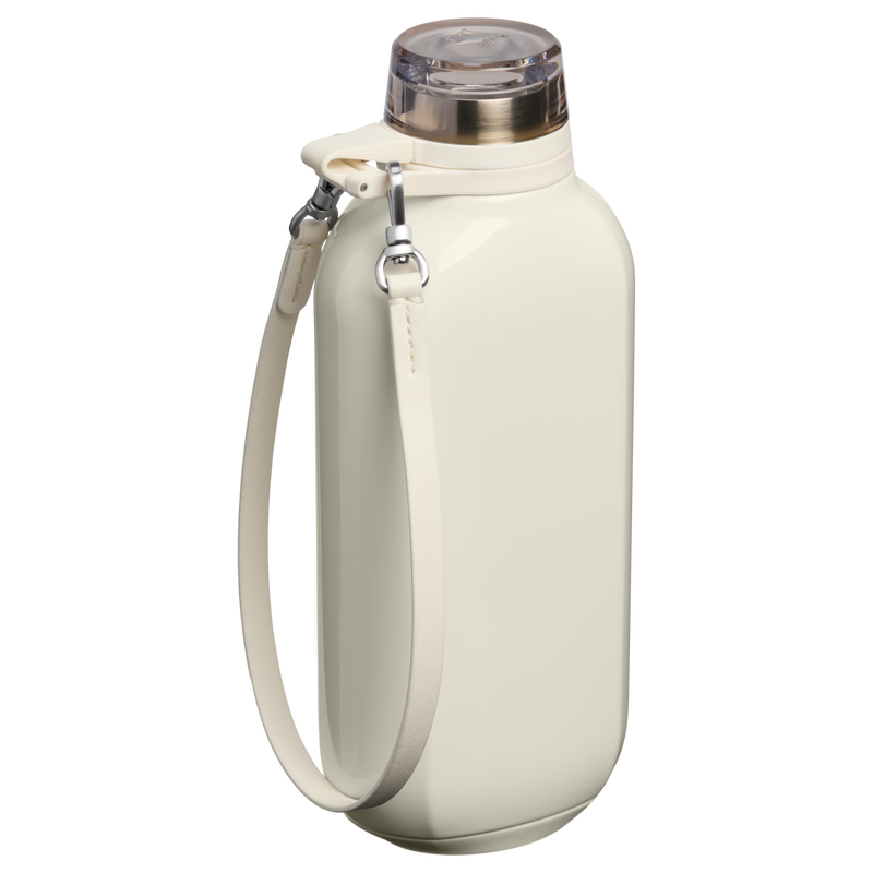 Stanley 1913 Clutch Bottle 0.47L in Cream Gloss | Back View