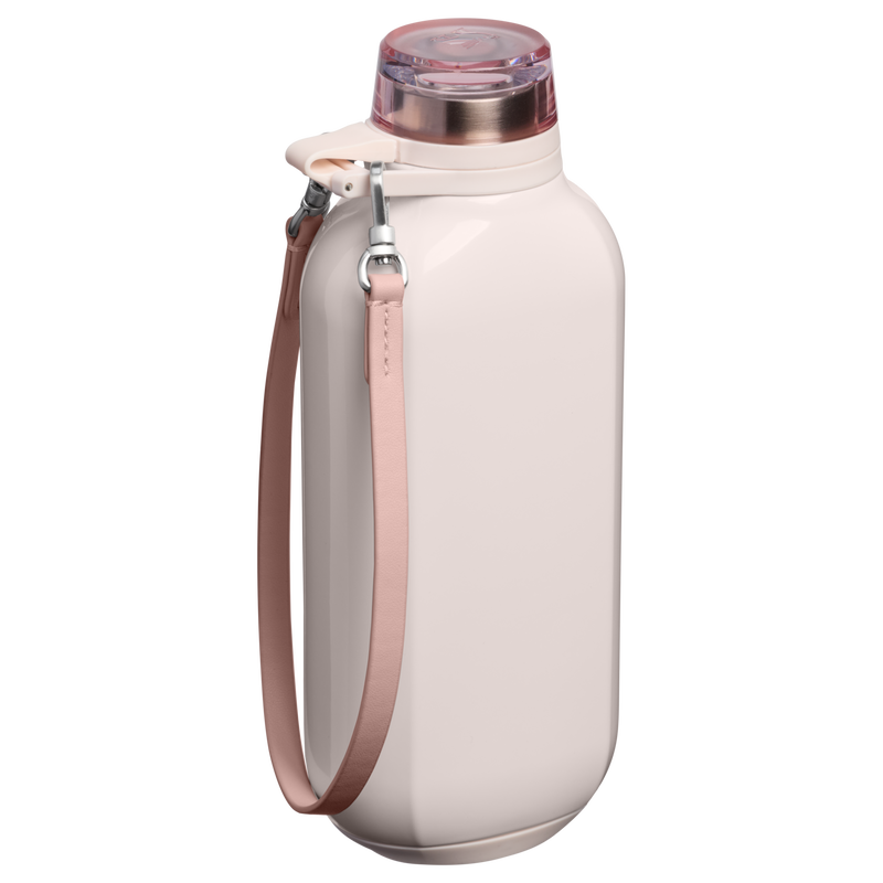 Stanley 1913 Clutch Bottle 0.47L in Rose Quartz Gloss | Back View