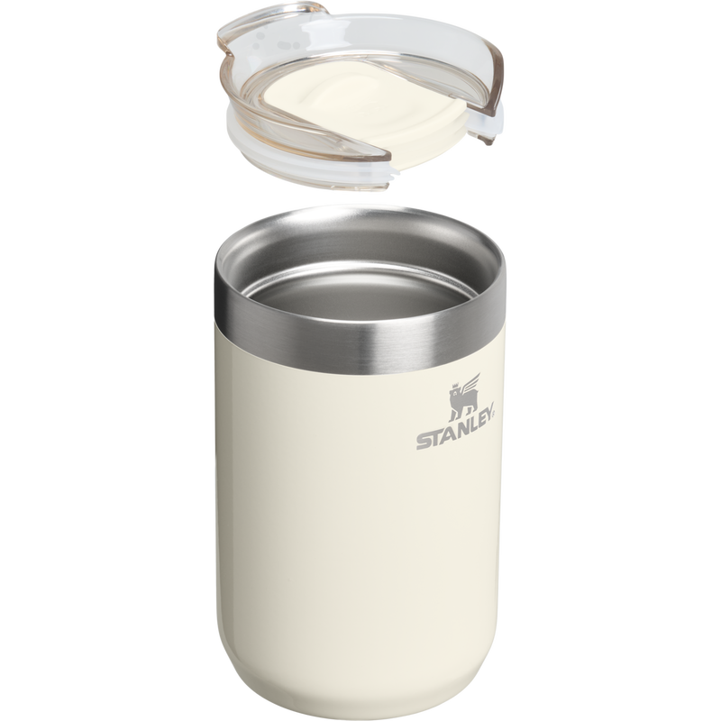 Stanley 1913 Everyday Camp Cup 0.35L in Cream Gloss | Cross Section View