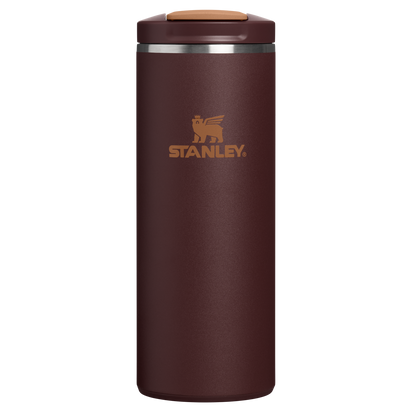Stanley 1913 Transit Flip Top Mug 0.35L in Coffee | Front View