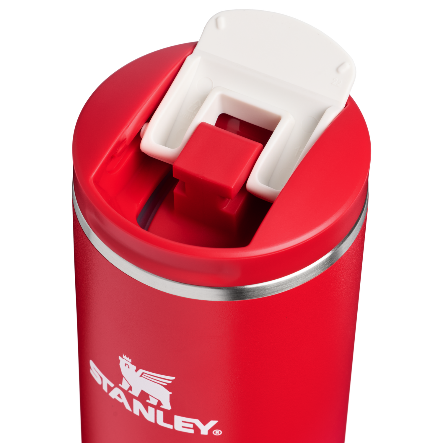 Stanley 1913 Stanley 1913 x Arsenal Transit Flip Top Mug 0.47L in Arsenal Red | View 2
