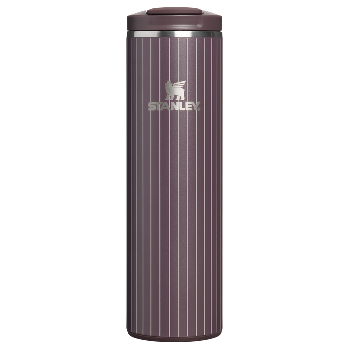 Stanley 1913 Transit Flip Top Mug 0.47L in Fig Pinstripe | Front View