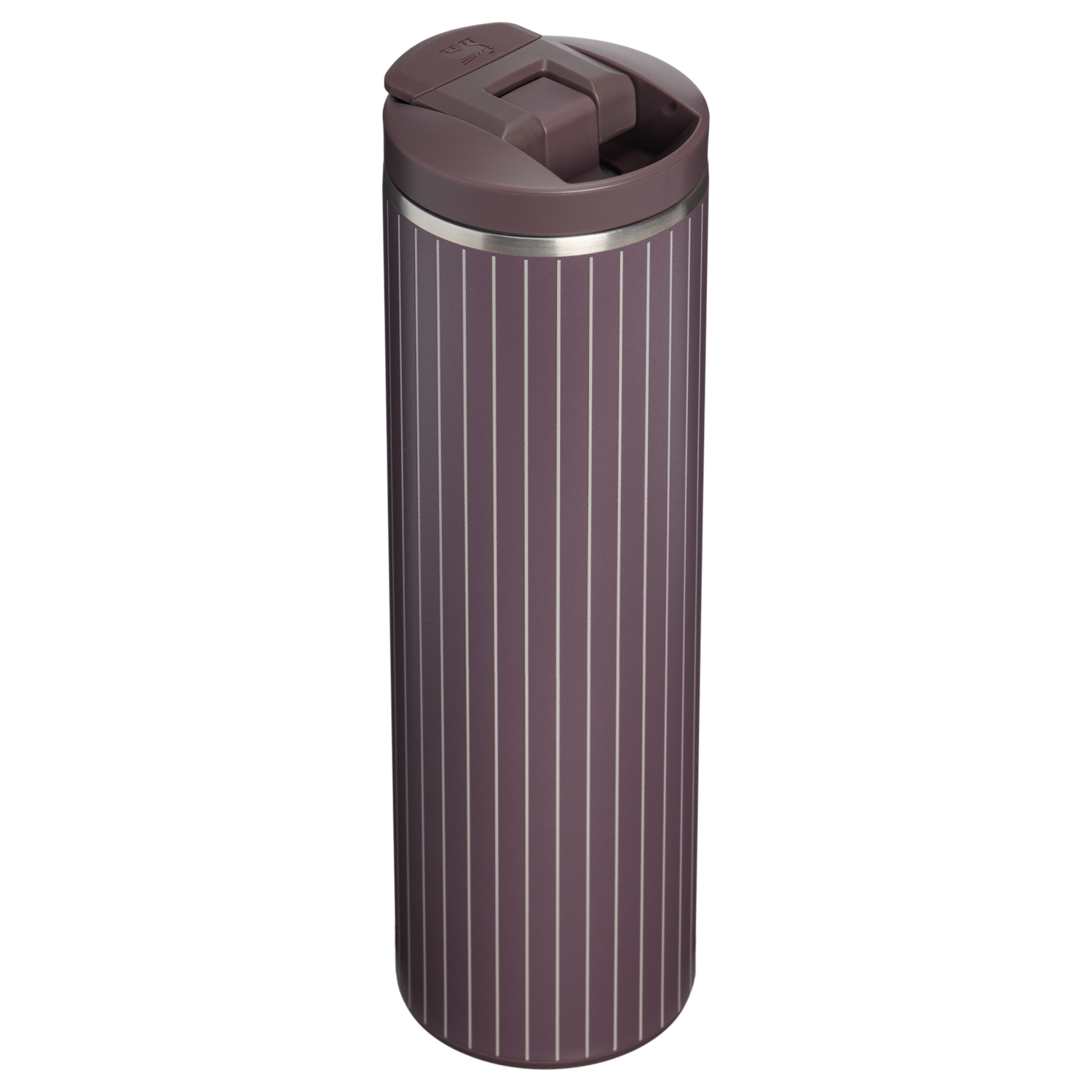 Stanley 1913 Transit Flip Top Mug 0.47L in Fig Pinstripe | Back View