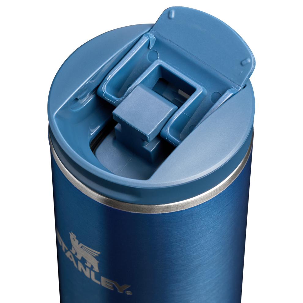Stanley 1913 Transit Flip Top Mug 0.35L in Glacial Blue Shine