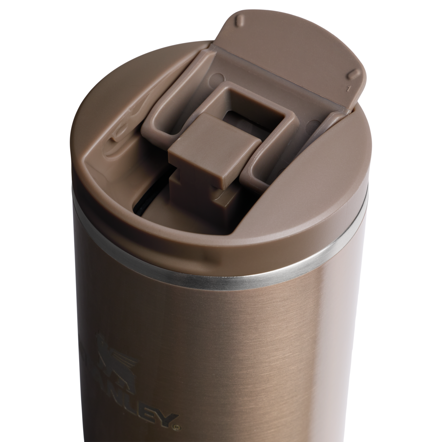 Stanley 1913 Transit Flip Top Mug 0.35L in Pale Gold Shine | View 1
