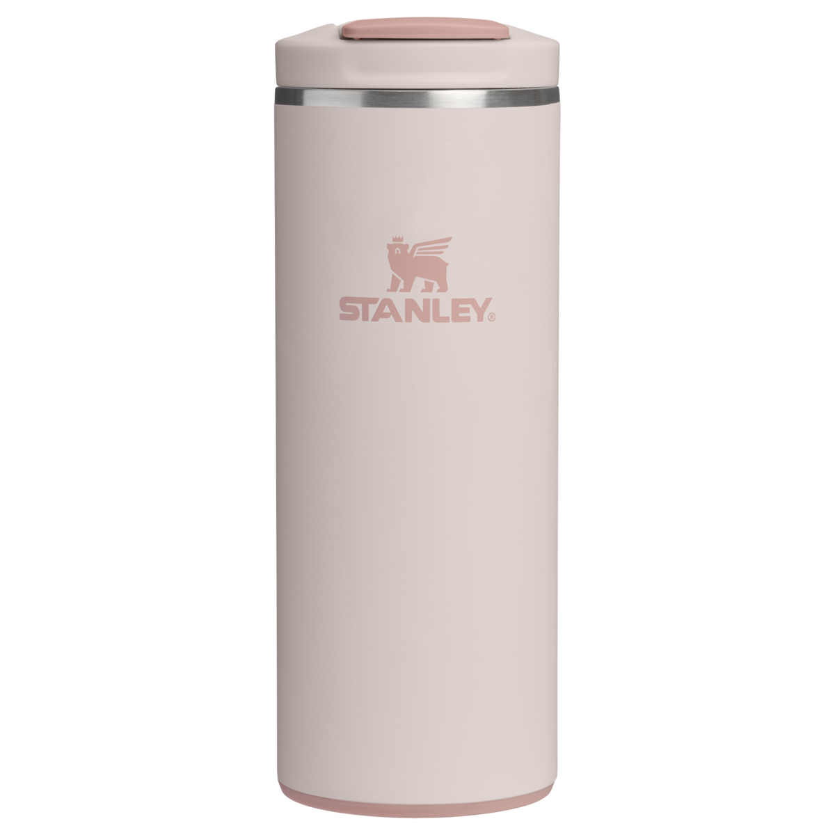 Stanley 1913 Transit Flip Top Mug in Rose Quartz
