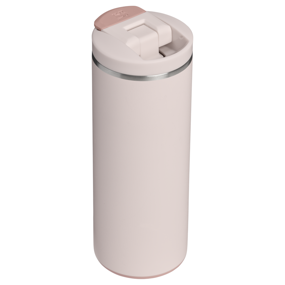 Stanley 1913 Transit Flip Top Mug in Rose Quartz