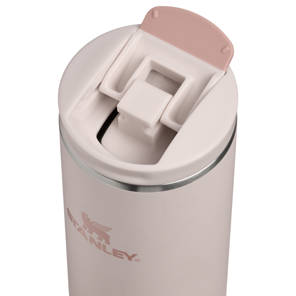 Stanley 1913 Transit Flip Top Mug in Rose Quartz
