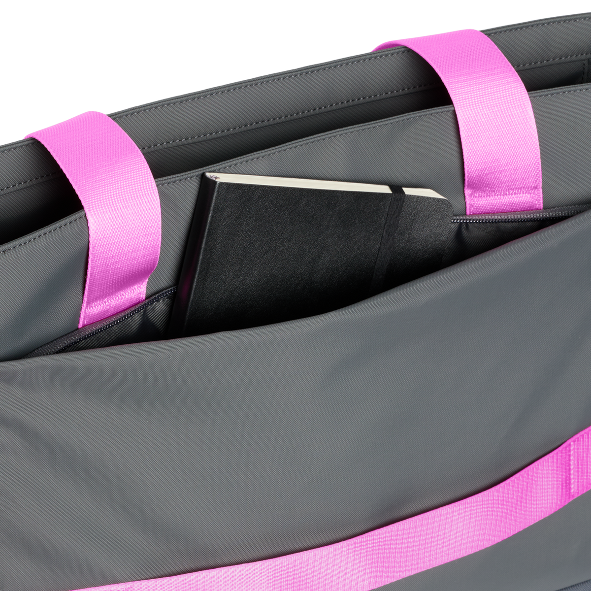 Stanley 1913 Vitalize™ Macro Method Tote 26.1L in Charcoal Hot Pink | Detailed View