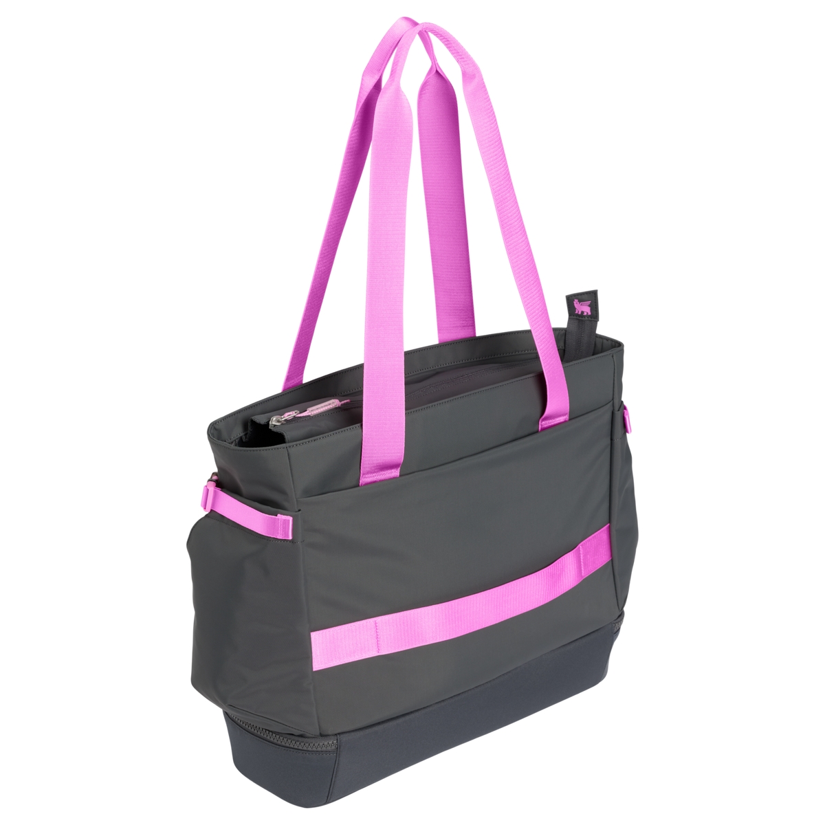 Stanley 1913 Vitalize™ Macro Method Tote 26.1L in Charcoal Hot Pink | Back View