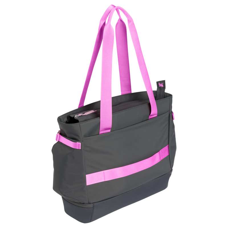 Stanley 1913 Vitalize™ Macro Method Tote 26.1L in Charcoal Hot Pink | Back View
