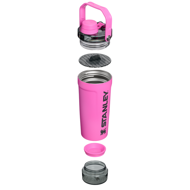 Stanley 1913 Vitalize™ Shaker Bottle 0.59L in Hot Pink | Cross Section View