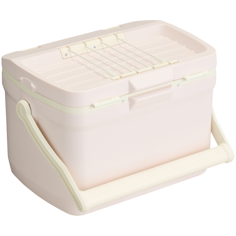 Stanley 1913 Easy-Carry Outdoor Cooler 15.1L in Rose Quartz | Back View