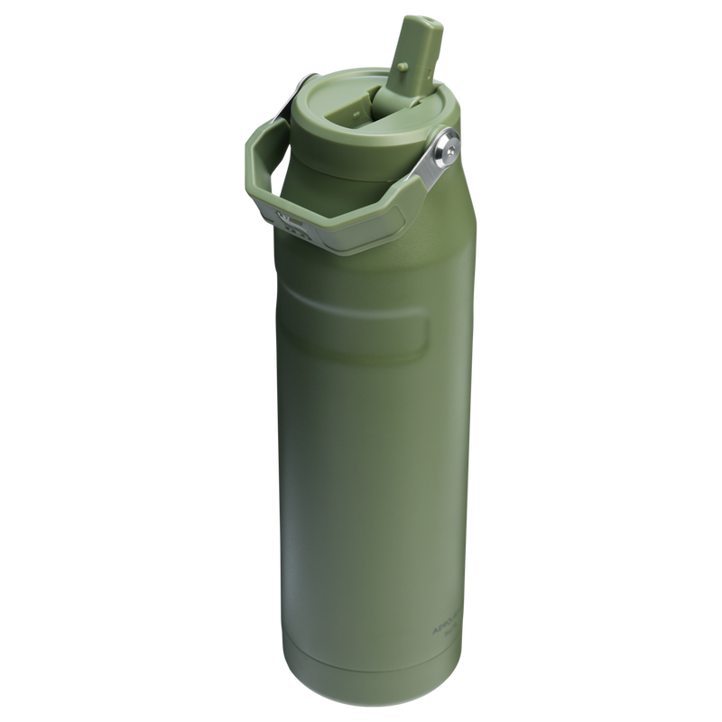 Stanley 1913 IceFlow™ Bottle Flip Straw 2.0 1.06L in Dried Pine | Back View