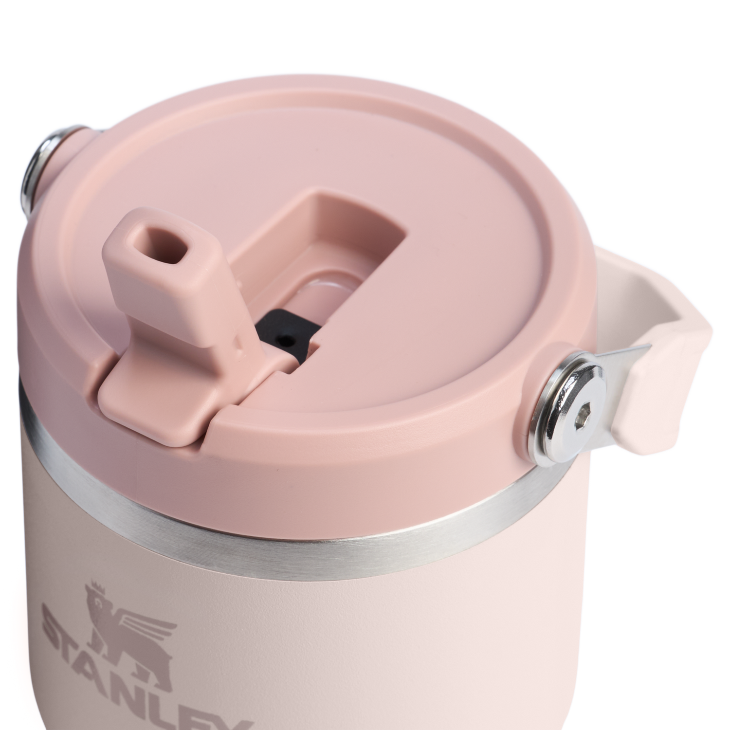Stanley 1913 IceFlow™ Flip Straw 2.0 Tumbler 0.59L in Rose Quartz | View 2