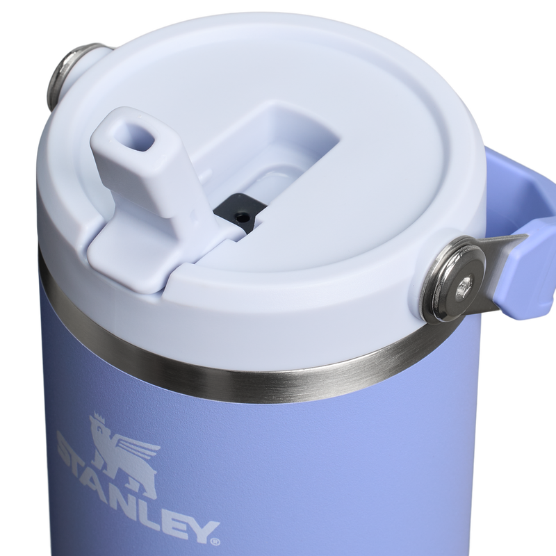 Stanley 1913 IceFlow™ Flip Straw 2.0 Tumbler 0.89L in Hydrangea | Lid Detailed View