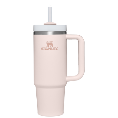 Stanley 1913 Quencher® H2.0 FlowState™ Tumbler 0.89L in Rose Quartz | Front View