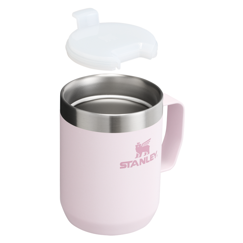 Stanley 1913 Everyday Camp Mug 0.23L in Rose Quartz | Cross Section View