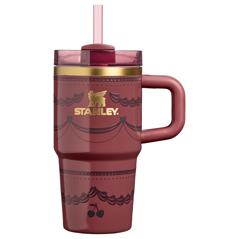Stanley 1913 Quencher® H2.0 FlowState™ Tumbler 0.59L in Red Velvet Cake