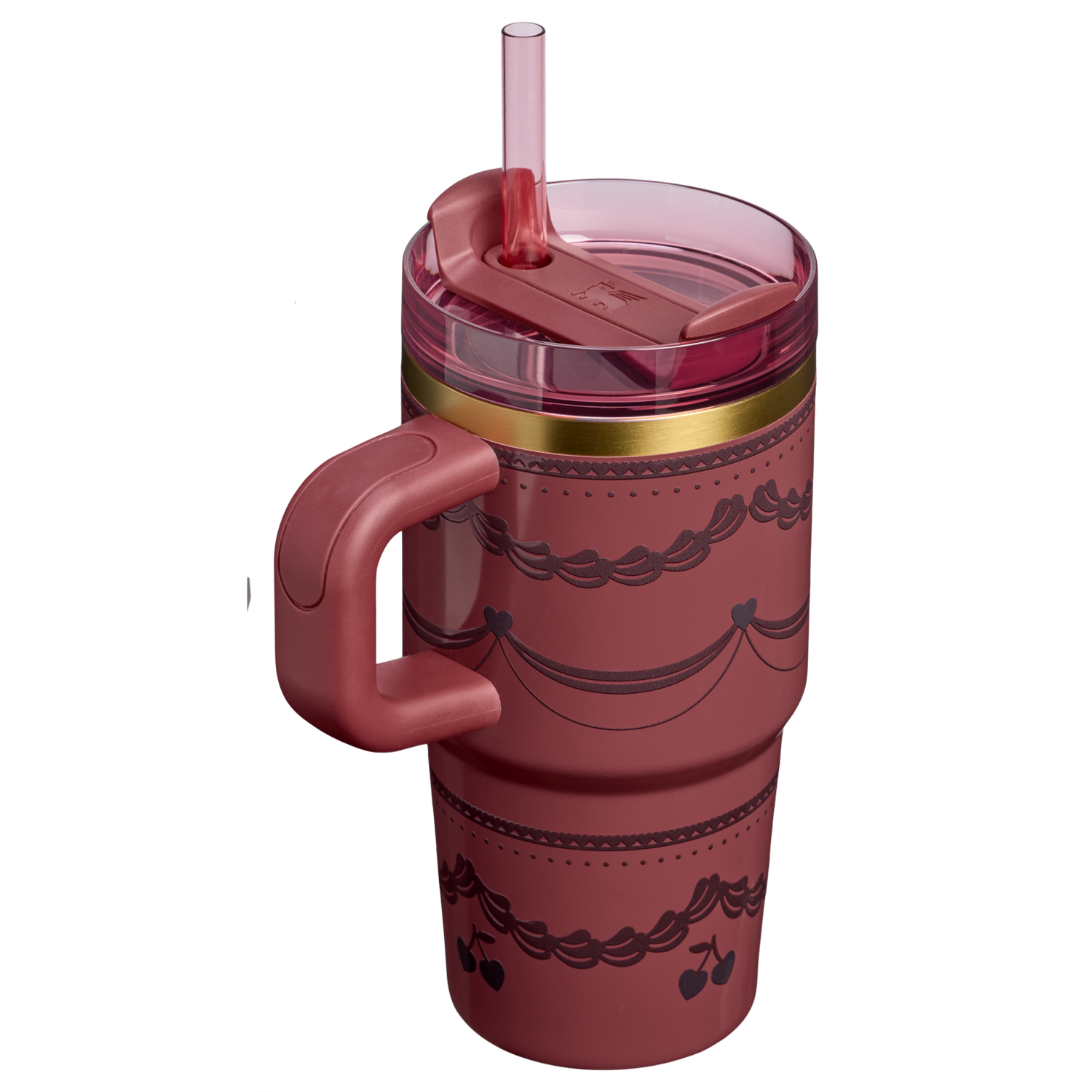 Stanley 1913 Quencher® H2.0 FlowState™ Tumbler 0.59L in Red Velvet Cake | View 2