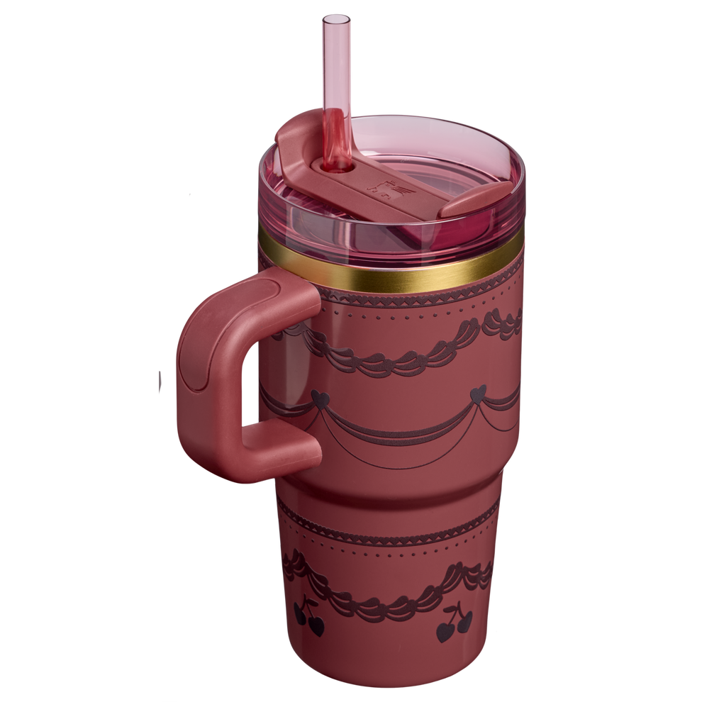 Stanley 1913 Quencher® H2.0 FlowState™ Tumbler 0.59L in Red Velvet Cake
