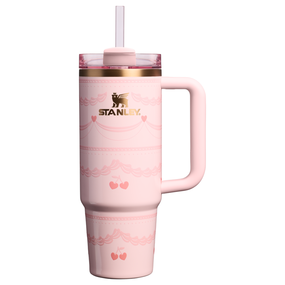 Stanley 1913 Quencher® H2.O FlowState™ Tumbler 0.89L in Pink Velvet Cake