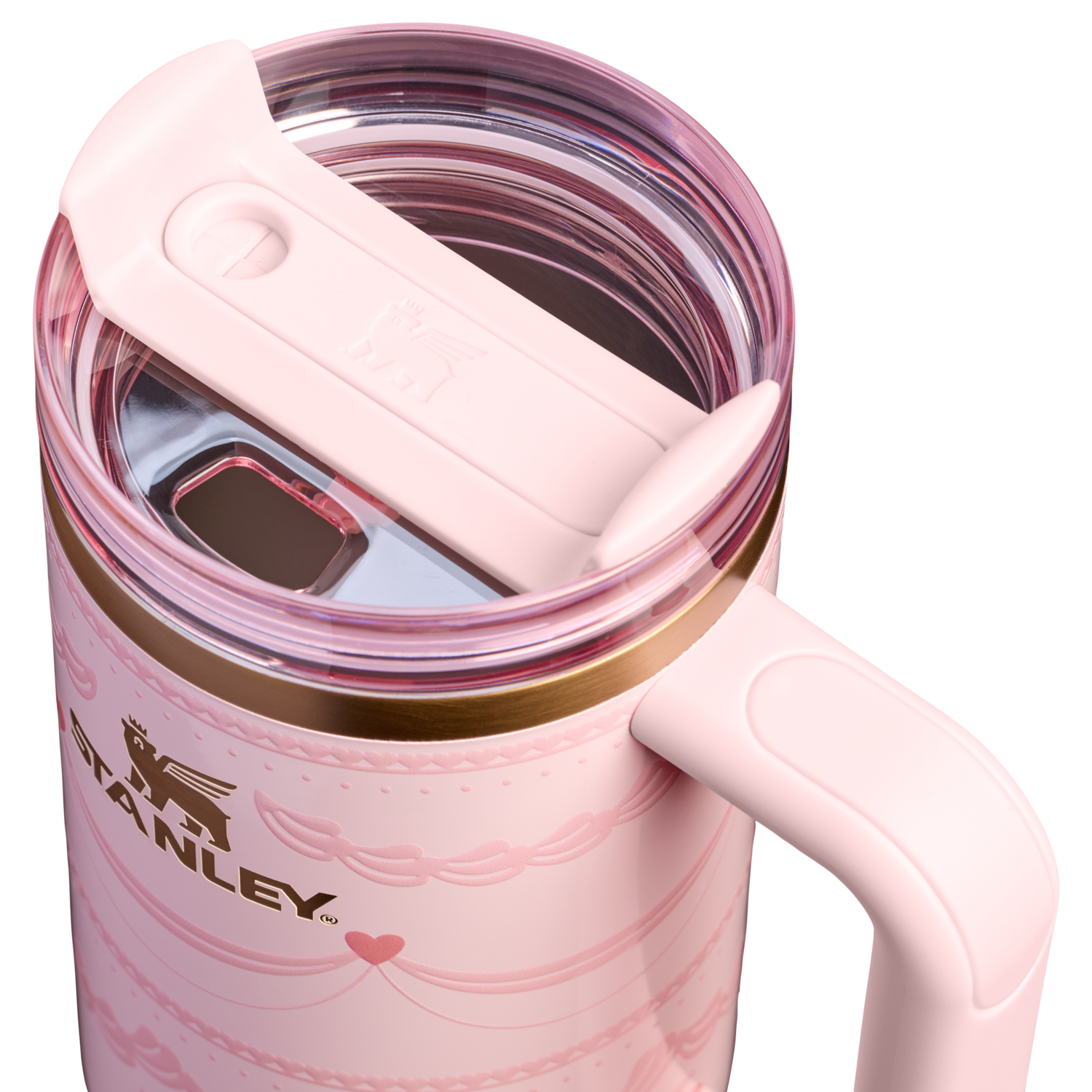 Stanley 1913 Quencher® H2.O FlowState™ Tumbler 0.89L in Pink Velvet Cake | View 1