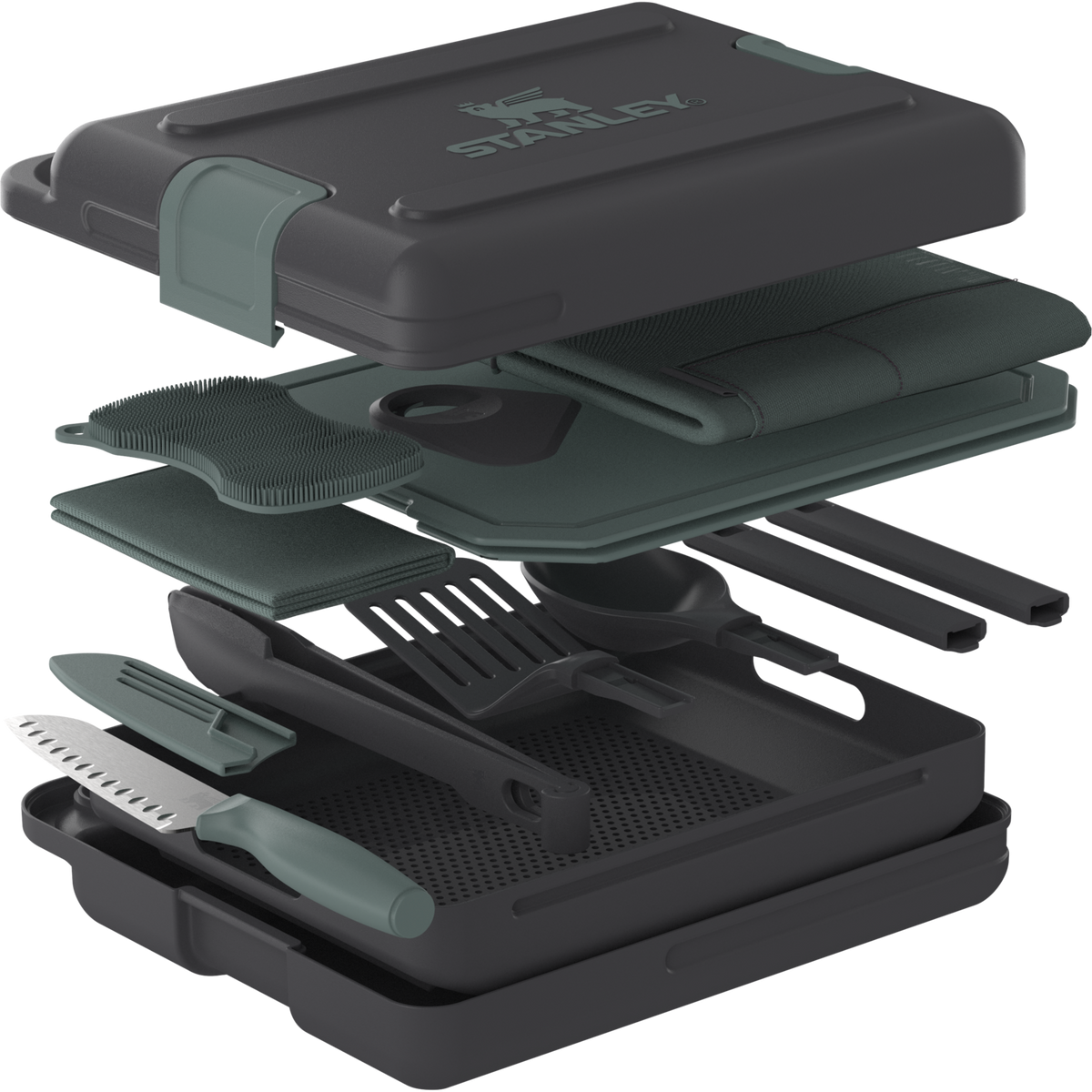 Stanley 1913 Wildfare Core Prep & Clean Set in Shale + Charcoal