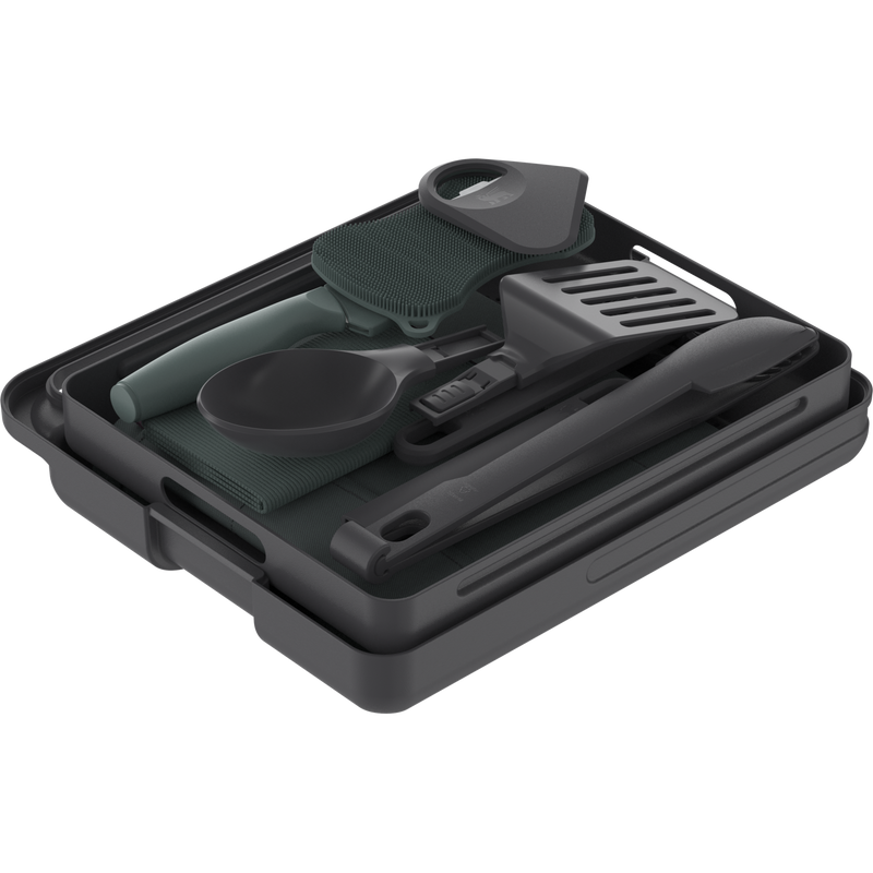 Stanley 1913 Wildfare Core Prep & Clean Set in Shale + Charcoal