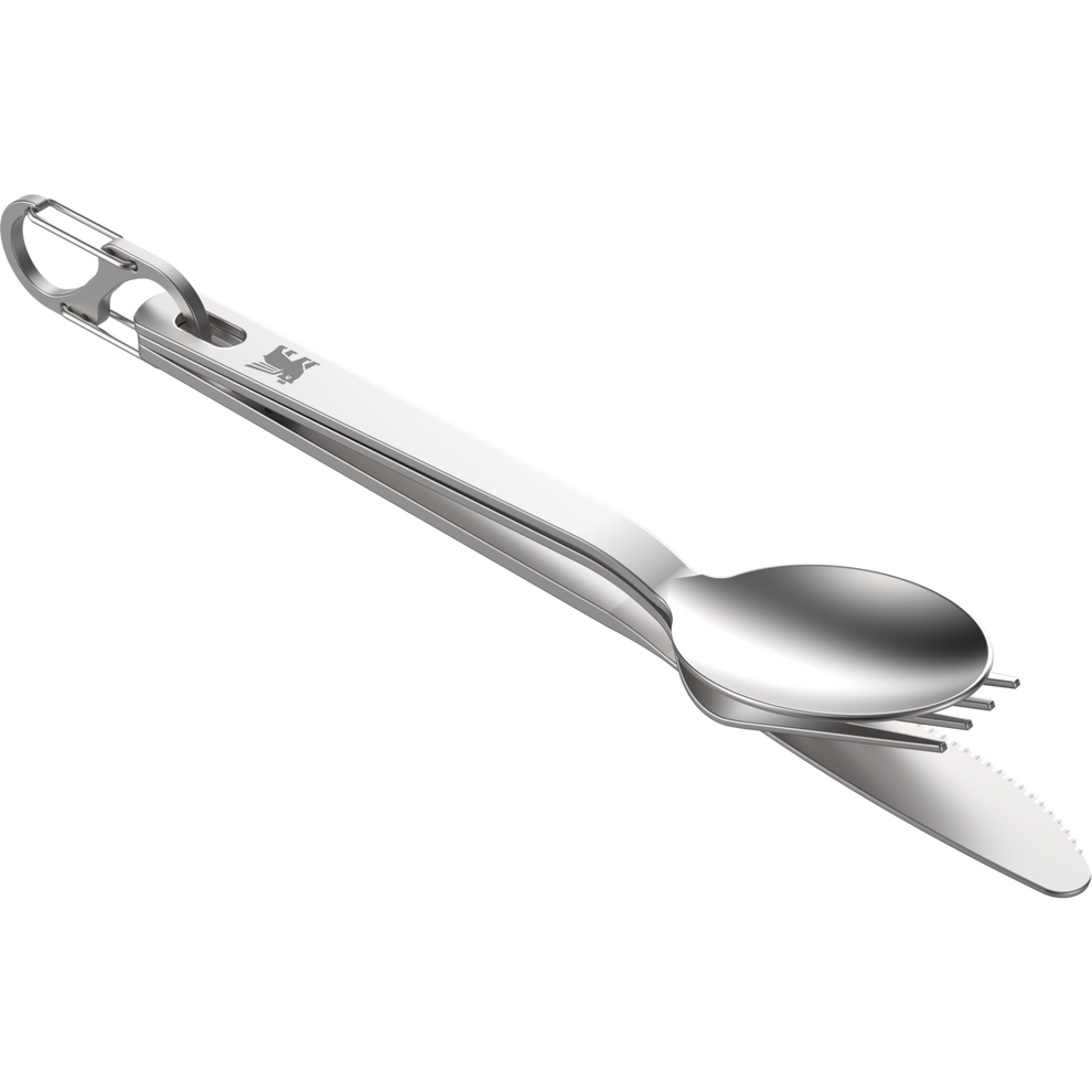 Stanley 1913 Wildfare Pro Stainless Steel Cutlery Set in Stainless Steel
