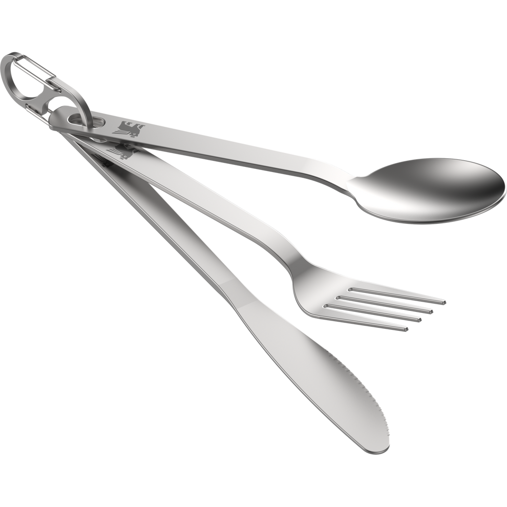 Stanley 1913 Wildfare Pro Stainless Steel Cutlery Set in Stainless Steel