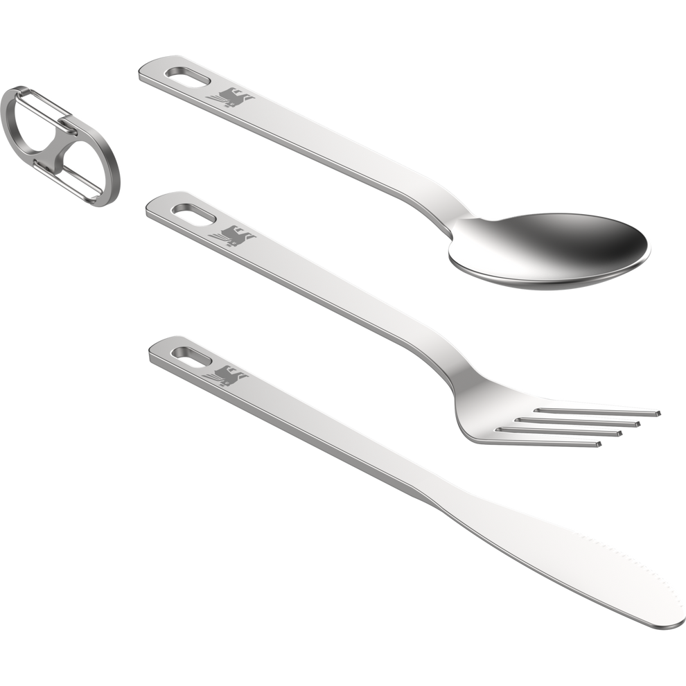 Stanley 1913 Wildfare Pro Stainless Steel Cutlery Set in Stainless Steel