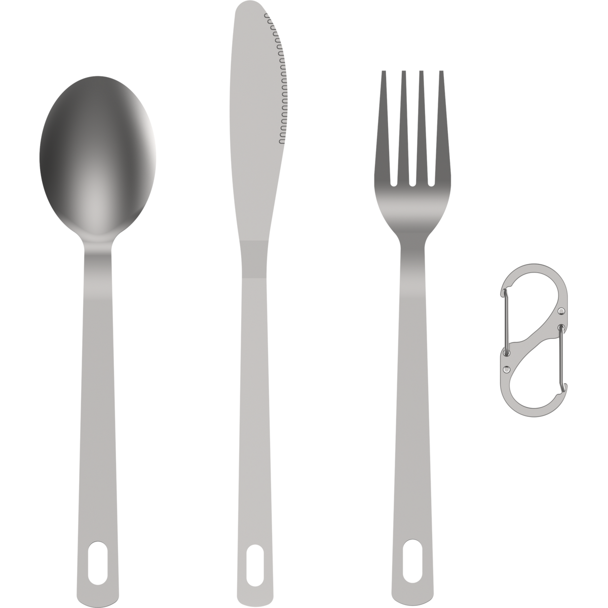 Stanley 1913 Wildfare Pro Stainless Steel Cutlery Set in Stainless Steel