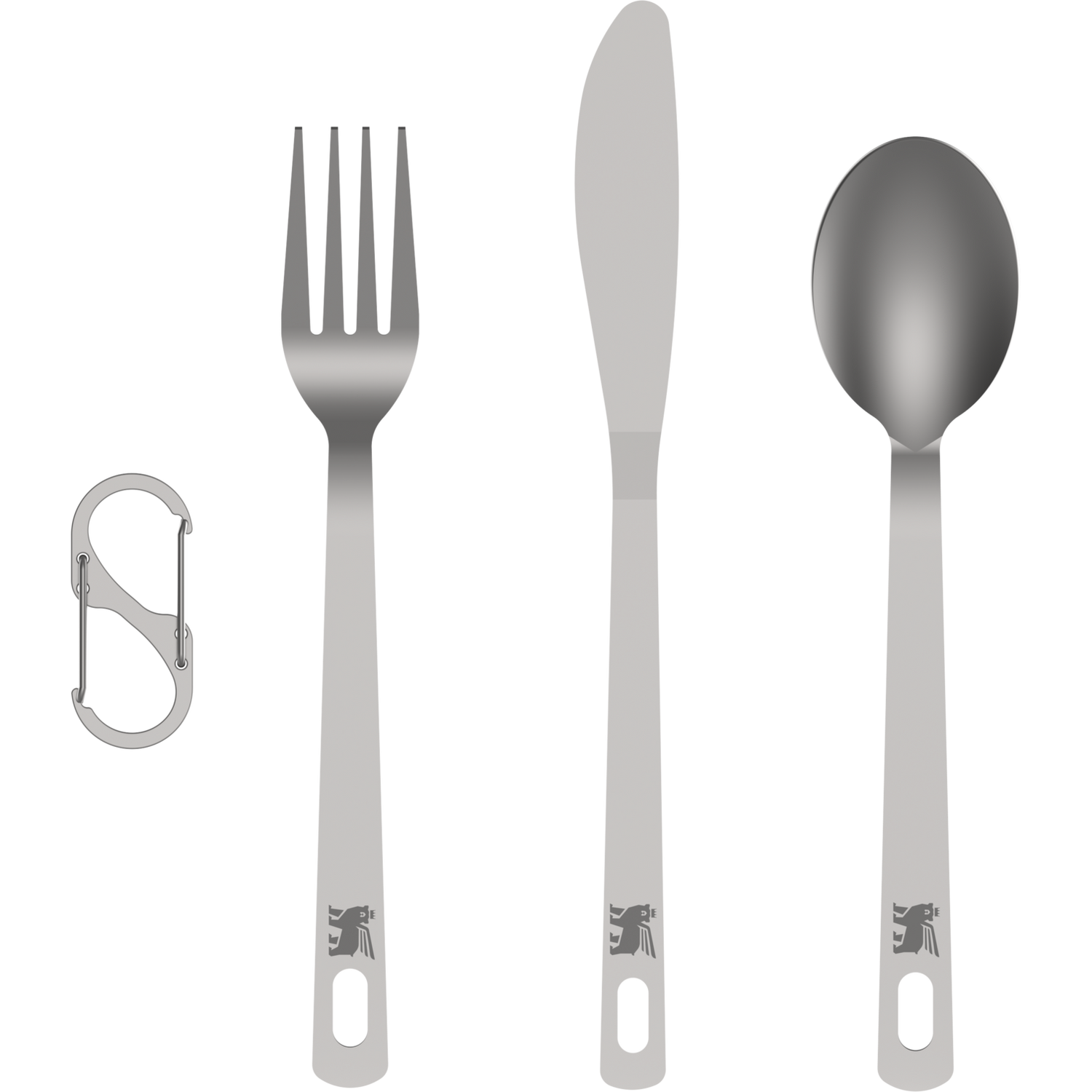 Stanley 1913 Wildfare Pro Stainless Steel Cutlery Set in Stainless Steel | View 2